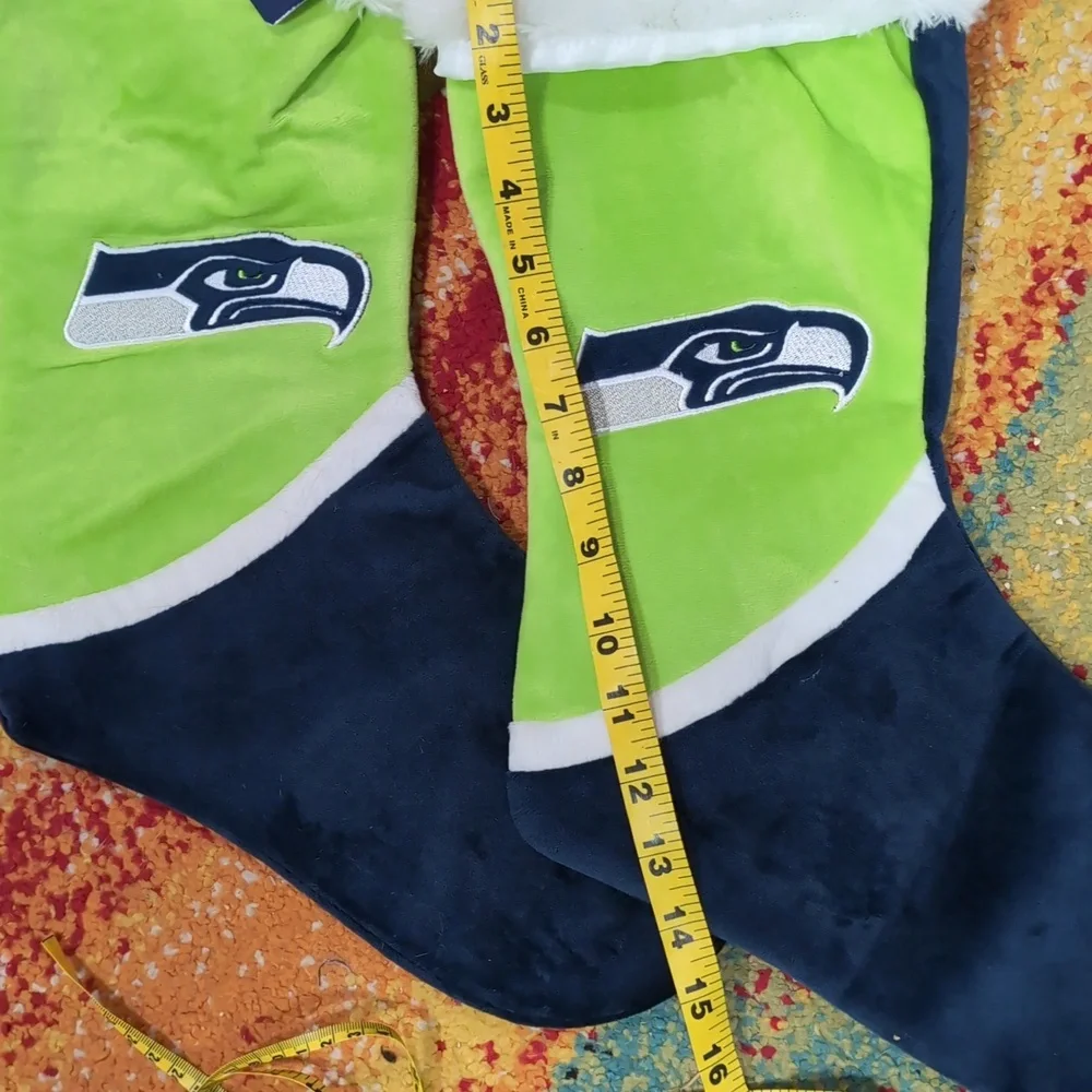 Seahawks holiday stocking